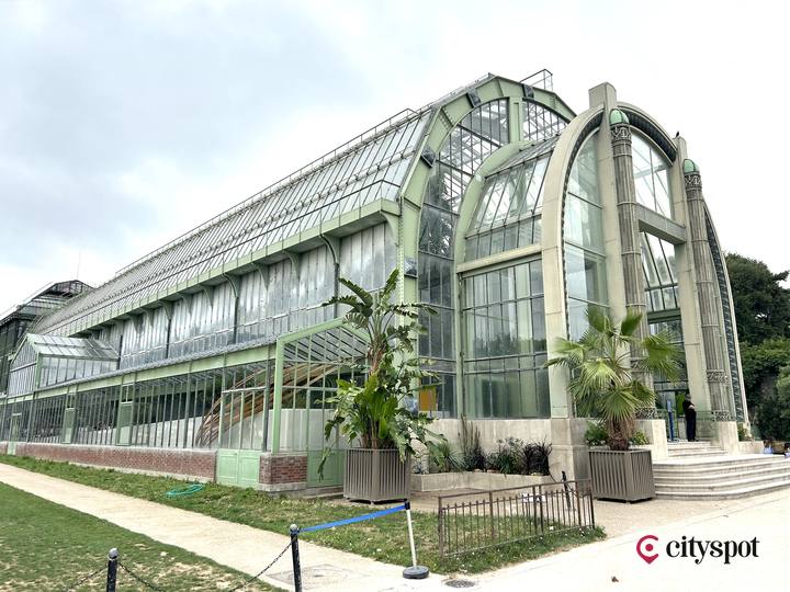 Grande serre of the Jardin des Plantes