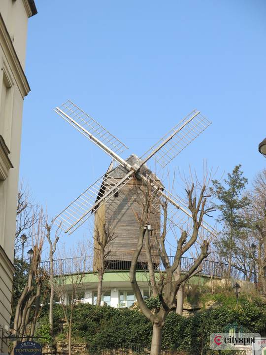 Moulin Bute-fin, one of the few left in Paris