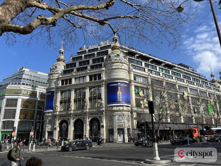 The Printemps Haussmann department store