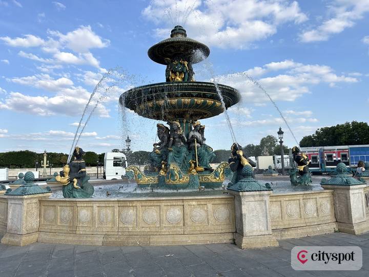 Fountain on the Place de la Concorde
